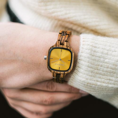 Houten Horloge Lumen