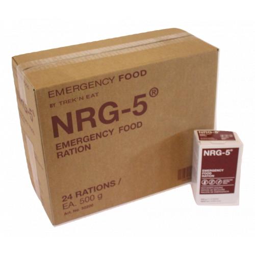 MSI NRG-5 - Noodrantsoen - 2300 kcal - Vegan - Hele Doos met 24 stuks