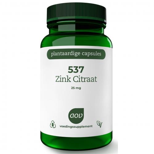 537 Zink Citraat 25 mg