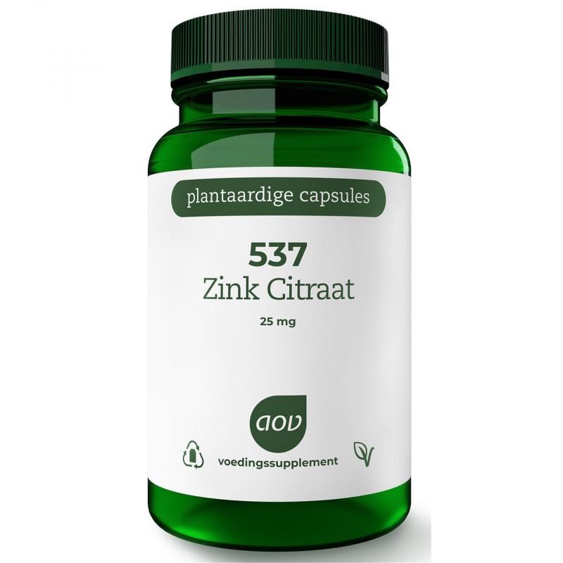 537 Zink Citraat 25 mg