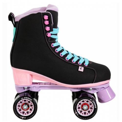 Chaya rolschaatsen Melrose dames polyurethaan zwart/roze mt 40