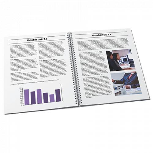 Samenvatting Hardcover Spiraal A4 Staand