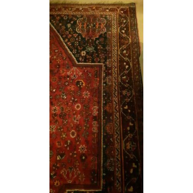 Perzisch tapijt Shiraz met certificaat 297 X 223