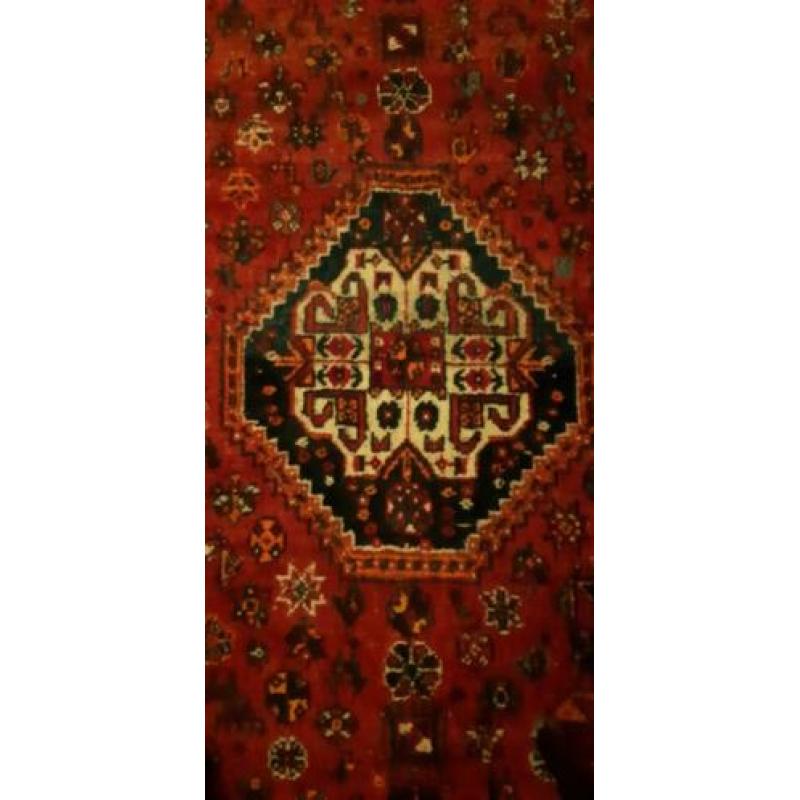 Perzisch tapijt Shiraz met certificaat 297 X 223