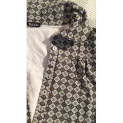 Yucca retro jurk maat m. Lijkt op Backery ladies