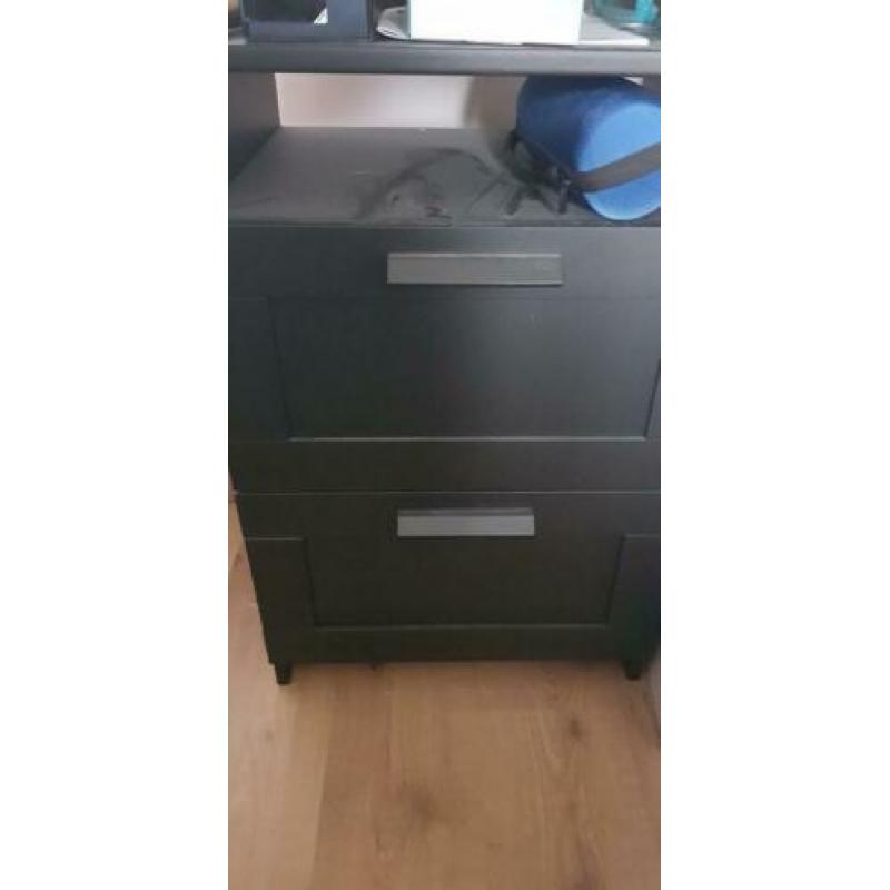 Nieuwe ladekast brimnes ikea zwart