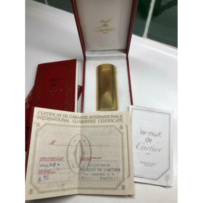 Cartier Les Must 1995 compleet met papieren en doos.