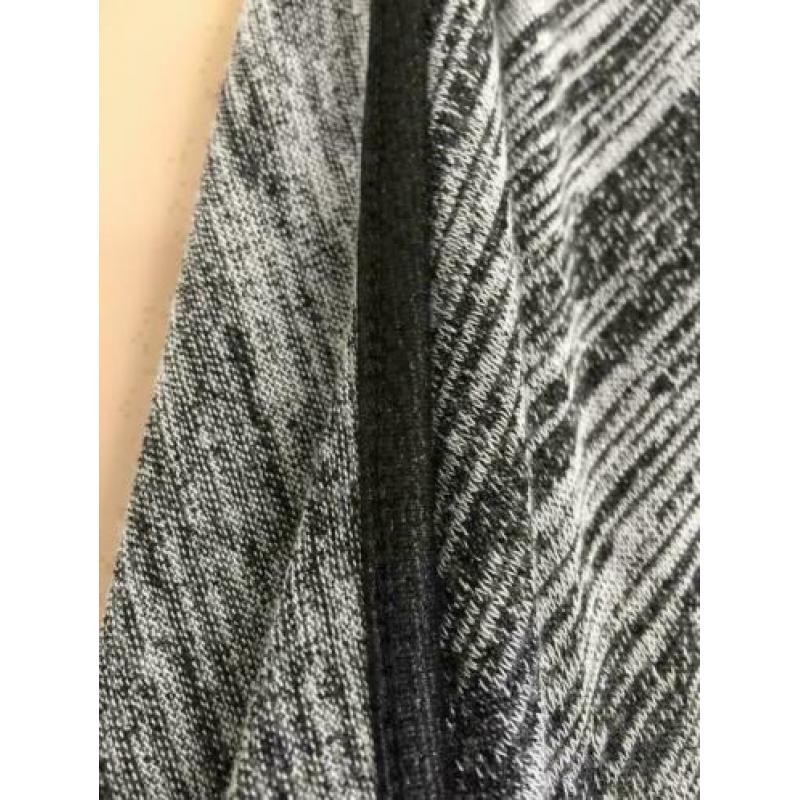 B964 Pimkie: grijs vest vestje jasje Maat M=38/40
