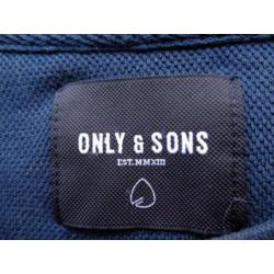Leuke donkerblauwe Polkadot Trui van Only & Sons maat S