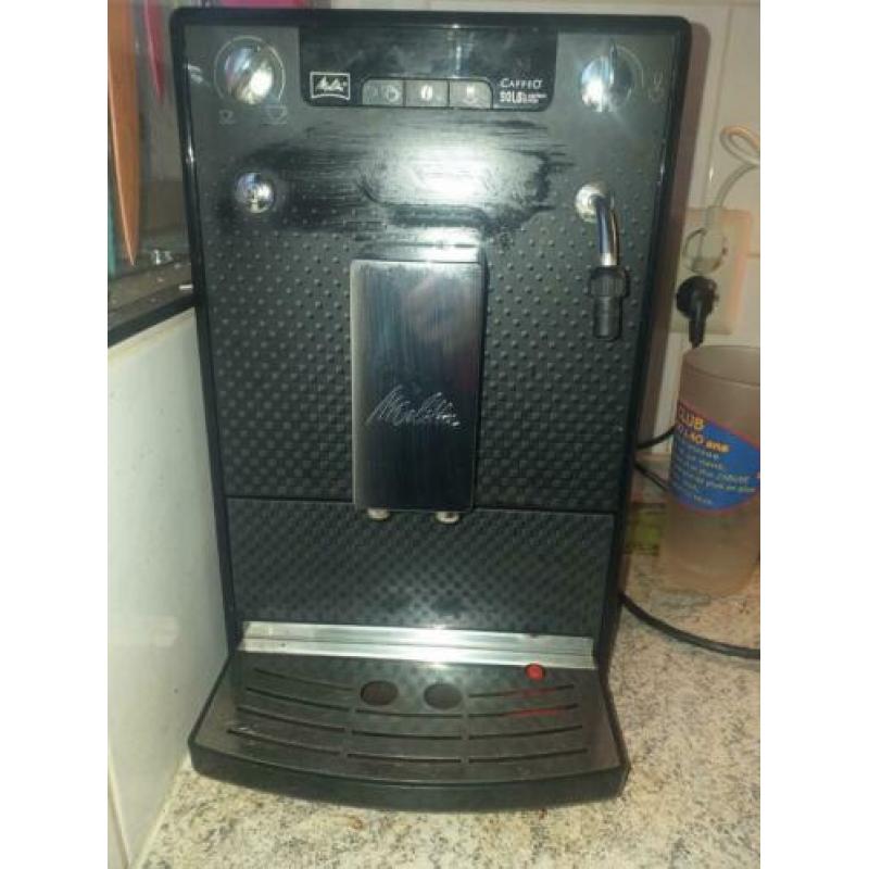 melitta koffiebonen machine
