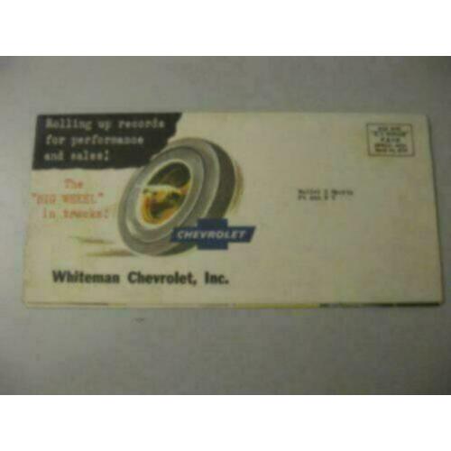1956 Chevrolet Task-Force Trucks Brochure USA