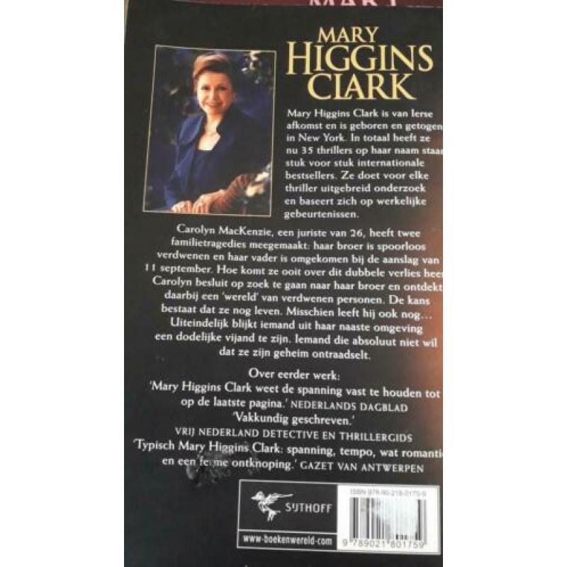 Mary Higgins Clark De verdwenen broer