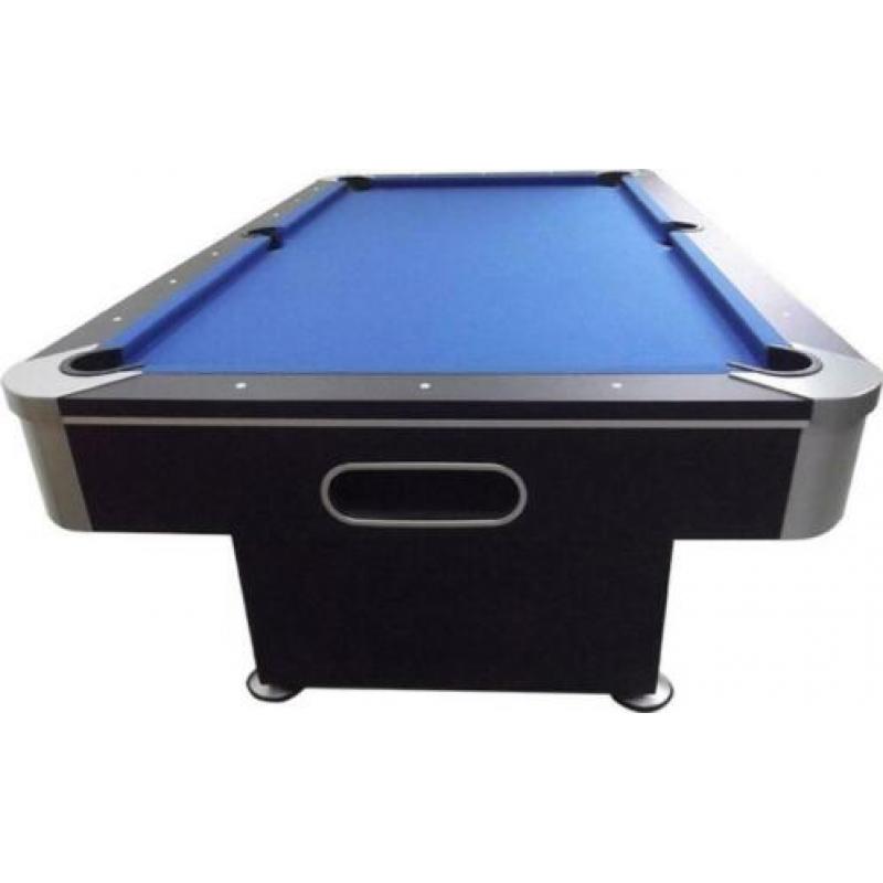Pooltafel TopTable Challenger, ball return, 45gr pockets 7ft