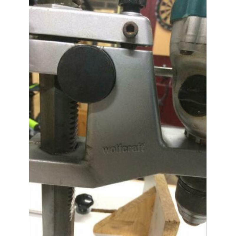 Wolfcraft boorstandaard