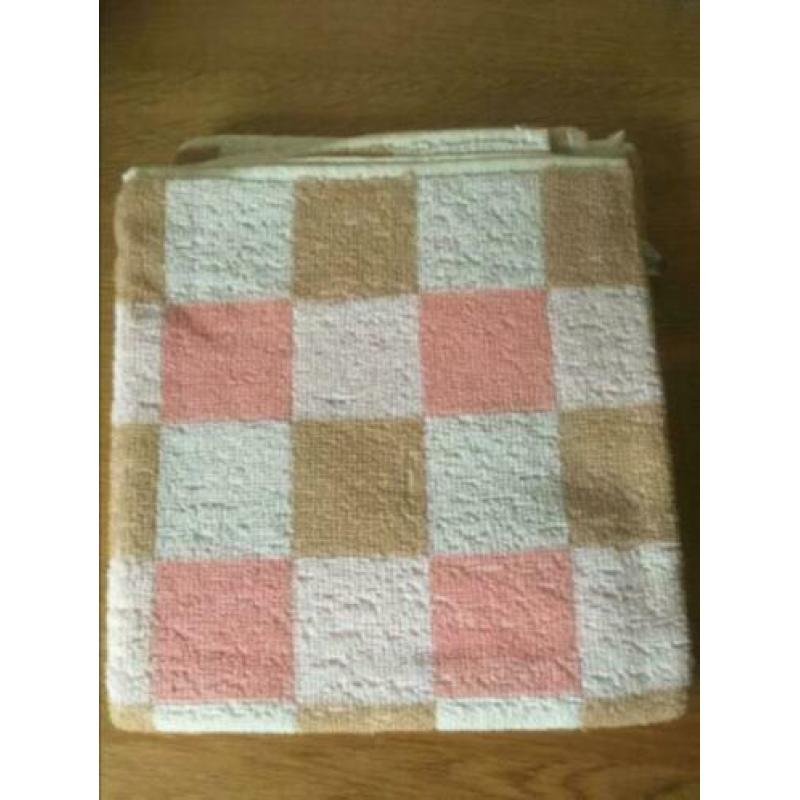 4 nieuwe retro/vintage handdoeken (55x90 cm) jaren 70/80