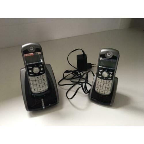 Motorola telefoon draadloos duo
