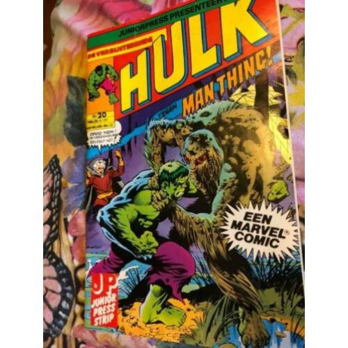 Hulk stripboeken en pockets 1980-1981