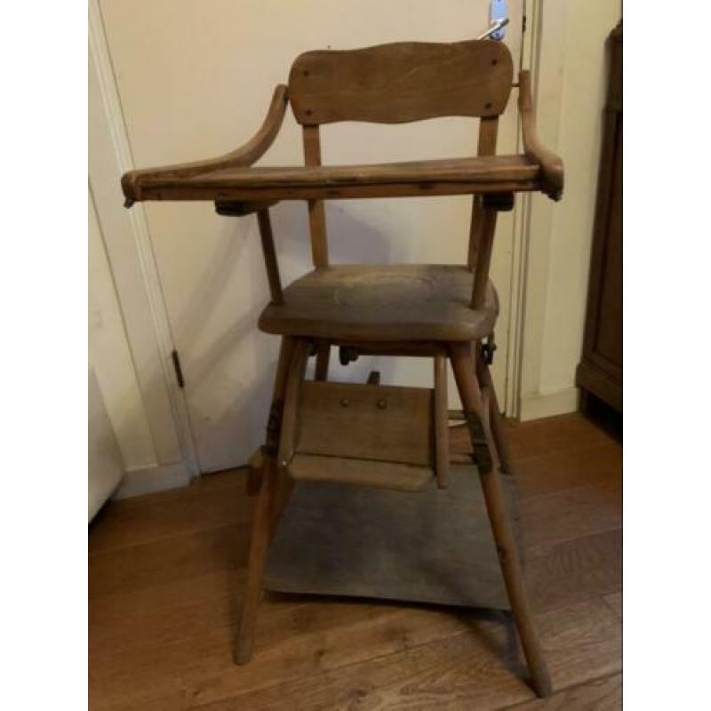 Kinderstoel retro vintage antiek opknap