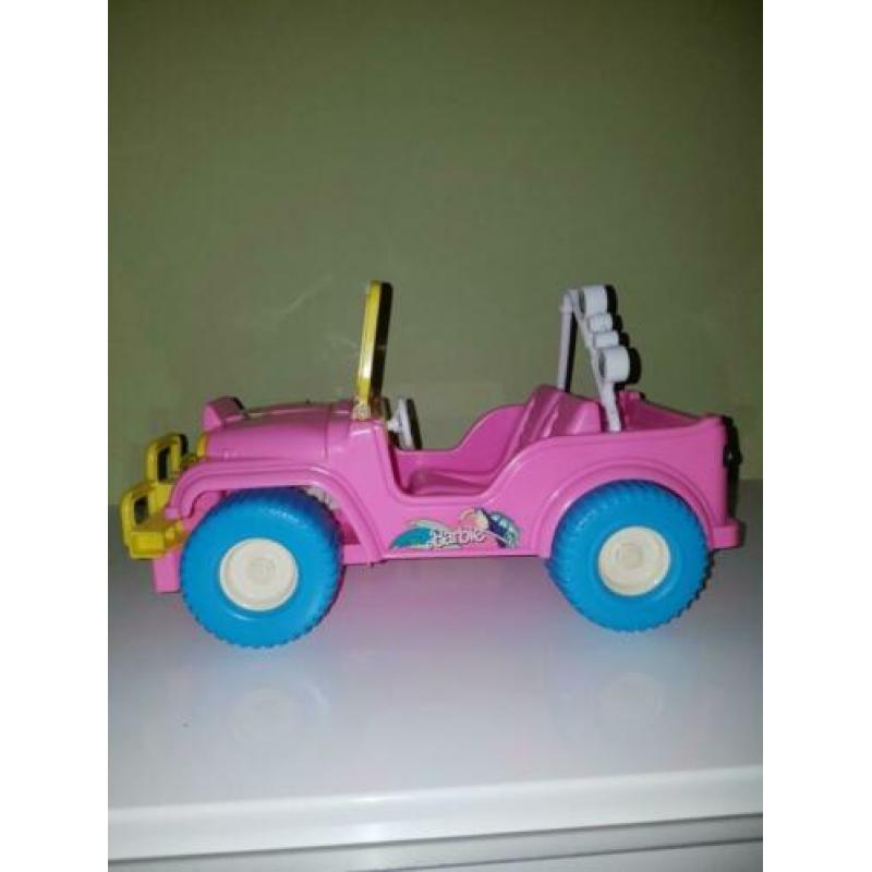 Mattel barbie tropen jeep jaren 80