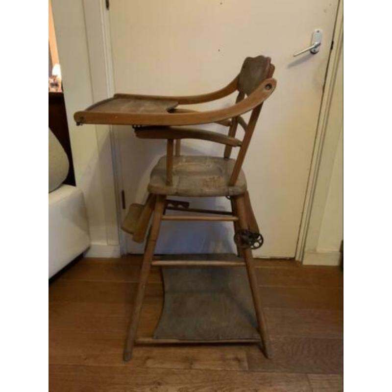 Kinderstoel retro vintage antiek opknap