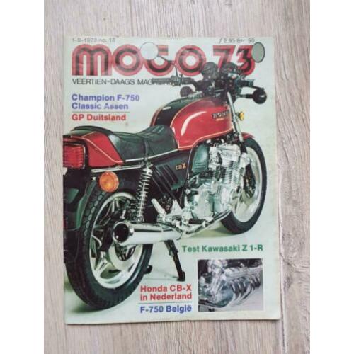 Moto73 1-9-1978 no. 18 met Honda CBX 1000 en Kawasaki Z1-R