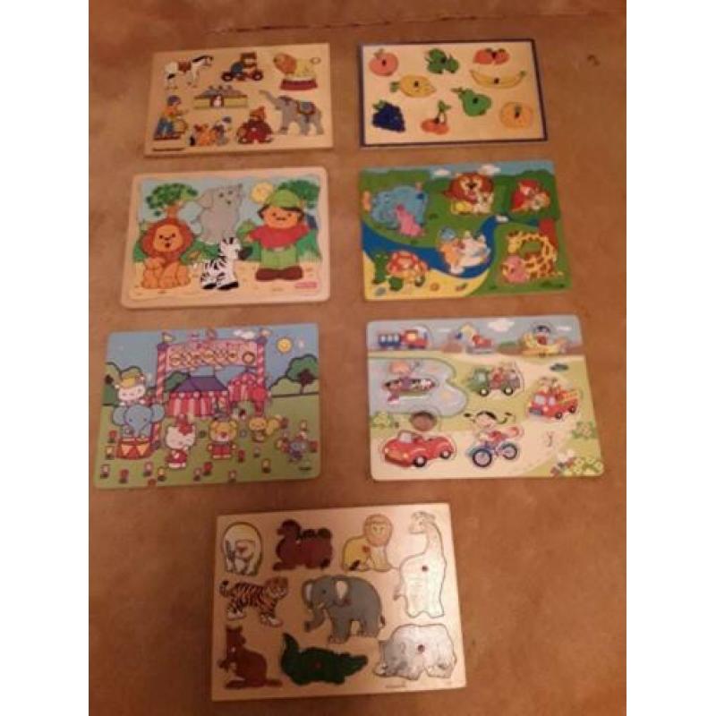 Puzzels 7 stuks