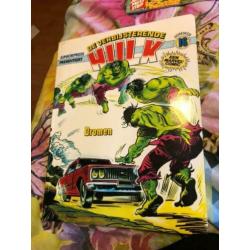 Hulk stripboeken en pockets 1980-1981