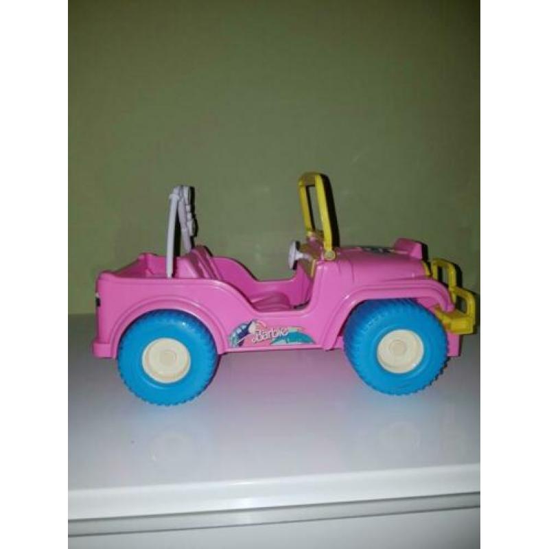 Mattel barbie tropen jeep jaren 80
