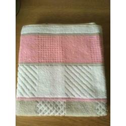 4 nieuwe retro/vintage handdoeken (55x90 cm) jaren 70/80