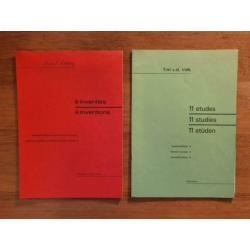 Diverse boekjes bladmuziek blokfluit sopraan en tenor