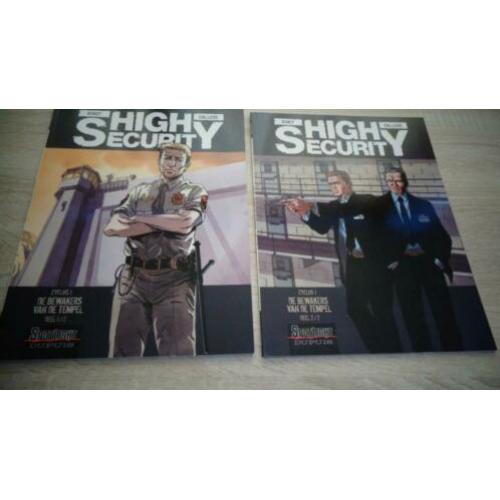 High Security stripboeken 2 stuks zgan