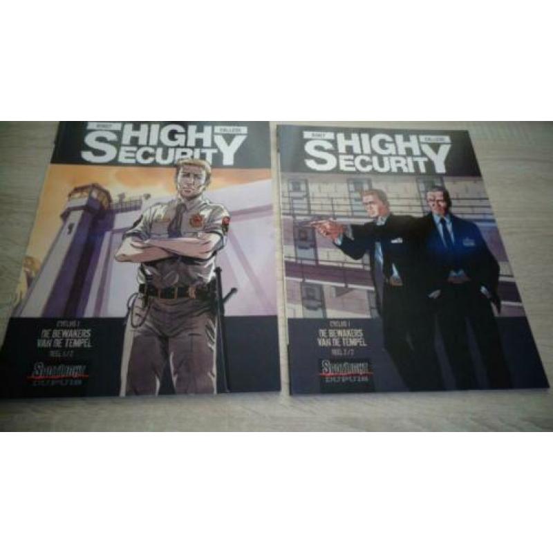 High Security stripboeken 2 stuks zgan