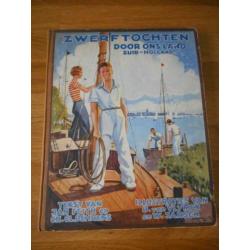 Verzamelalbum Zwerftochten door ons land, Zuid Holland 1931