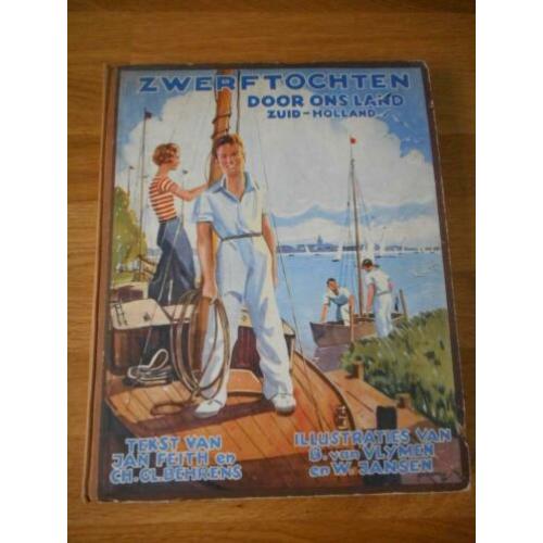 Verzamelalbum Zwerftochten door ons land, Zuid Holland 1931
