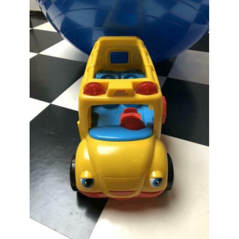Schoolbus Little people te koop aangeboden!