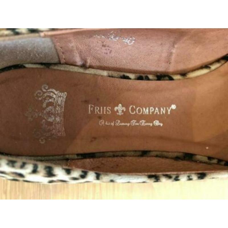 FRIIS & COMPANY | ballerina met strik | mt 40 | leopard