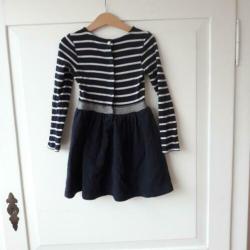 jurk petit bateau maat 116 valt als 110