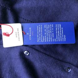 Donker cashmere blauw Cyrilus vest 14yrs NOOIT GEDRAGEN