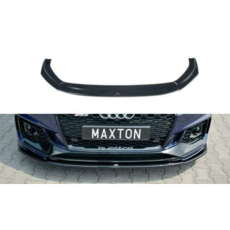 Voorlip diffuser skirt achterlip spoiler - Audi RS4 B9 17-