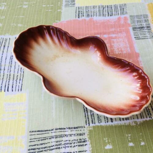 Vintage Art Deco schaaltje, schelp vorm