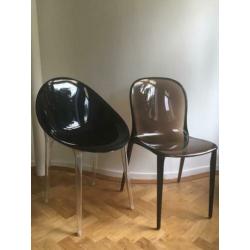 1 X Kartell Thalya rookgrijs fume zwart