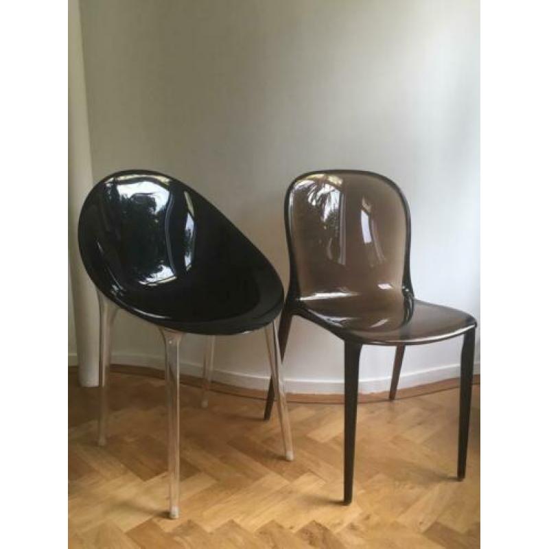 1 X Kartell Thalya rookgrijs fume zwart
