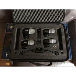 Shure PG DMK6 Drum microfoon set incl. kabels en stands!