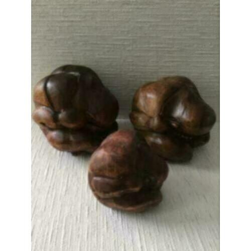 3 x yogi mannen huisbeschermer, 13-12-9 cm hoog