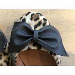FRIIS & COMPANY | ballerina met strik | mt 40 | leopard