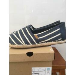 Tom’s maat 46 ongedragen Classic Navy Riviera Stripe
