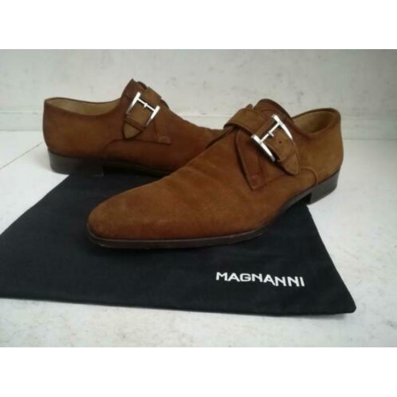 Magnanni Single strat schoenen suede 43,5