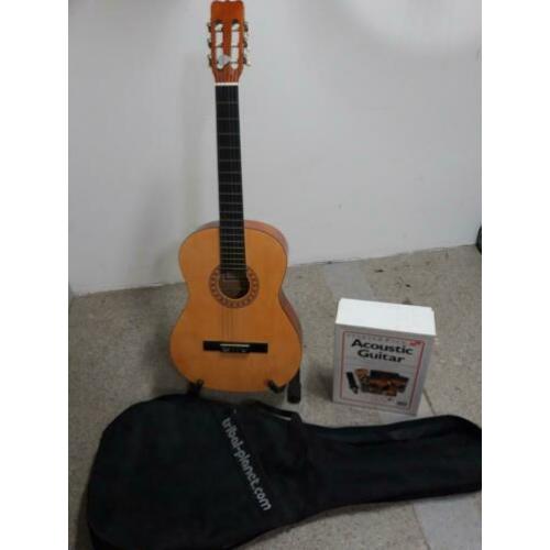 Akoestische gitaar met starterspakket