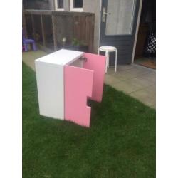 Ikea stuva kastje roze