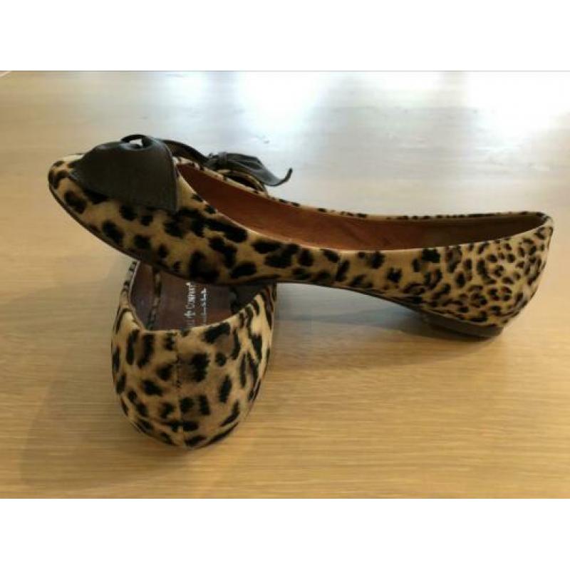 FRIIS & COMPANY | ballerina met strik | mt 40 | leopard